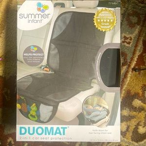 Summer infant duomat car seat protector NIB